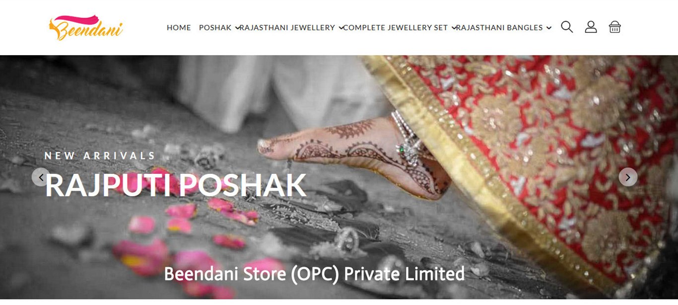 Beendani Website Image