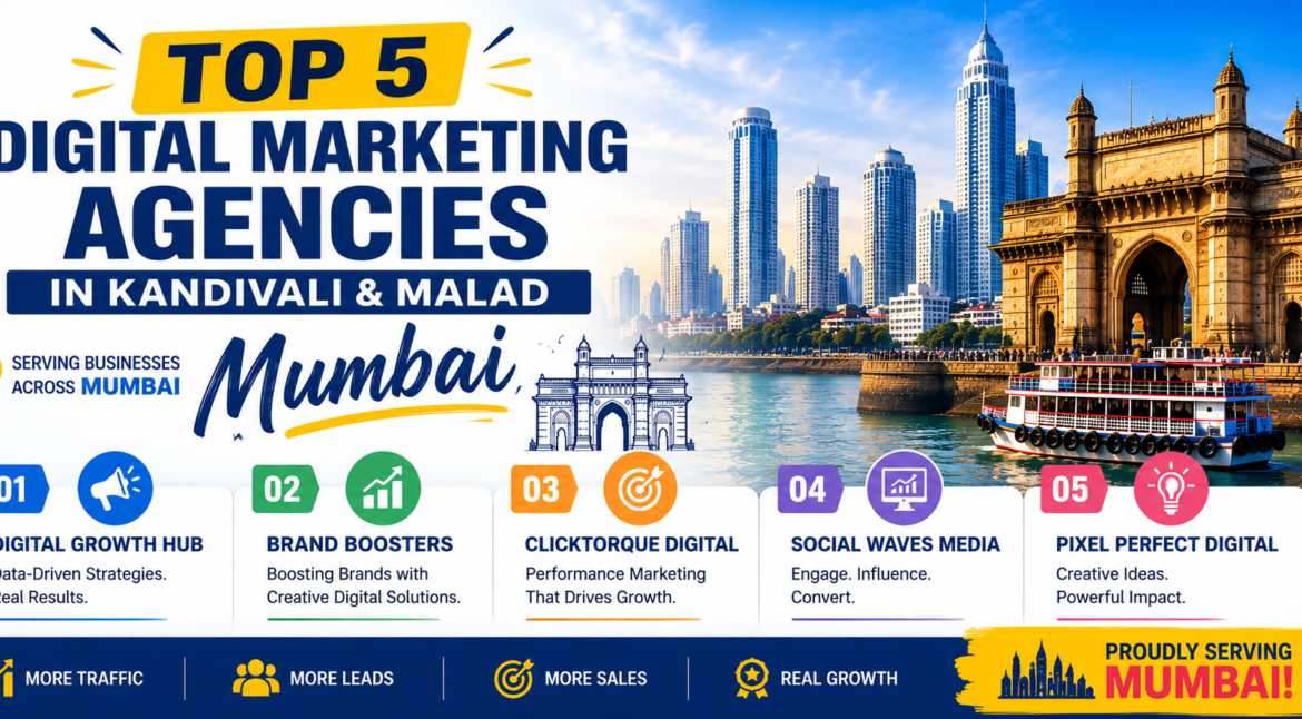 Top 5 Digital Marketing Agencies in Kandivali and Malad